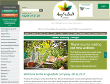 Tablet Screenshot of angliabulbs.com